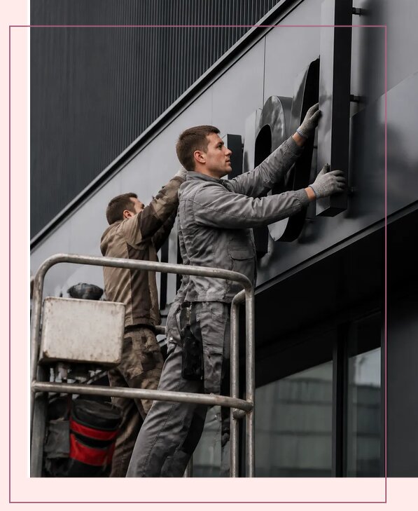 Изготовление вывесок для организации под ключ в Кинели